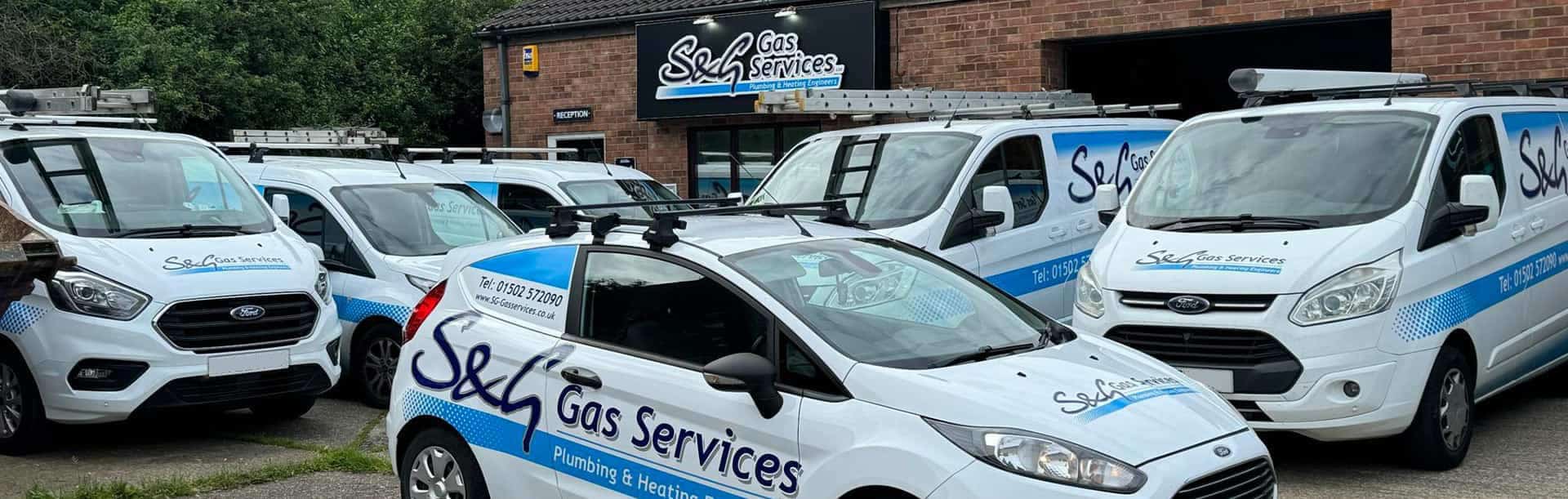 S&G Gas Services Company Fleet Vans